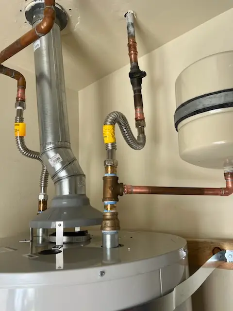 Water heater installation and plumbing repair in Dale